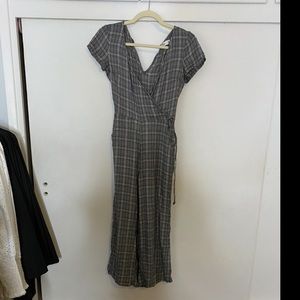Plaid jumpsuit